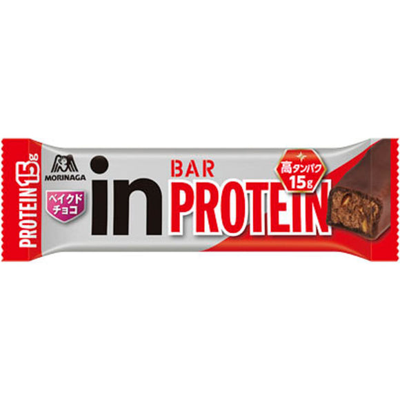 Morinaga Confectionery in Bar Protein Baked Chocolate 34g