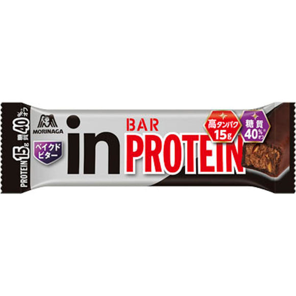 Morinaga & in bar protein baked bitter 35g