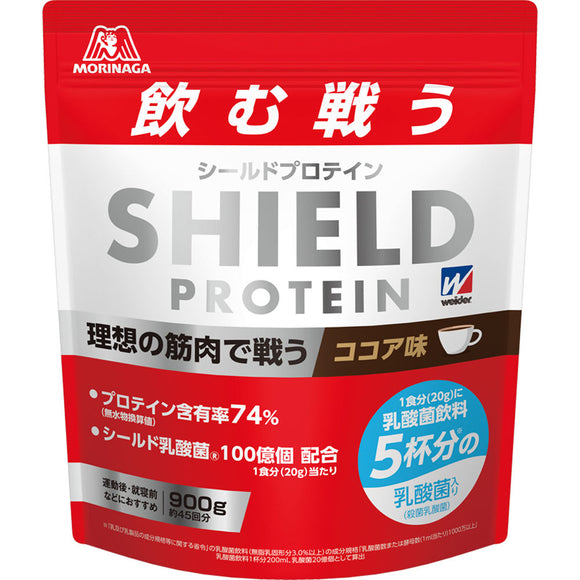Morinaga Shield Protein Cocoa Flavor 900g