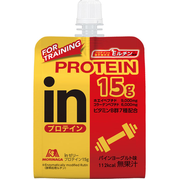 Morinaga confectionery in jelly protein 15g 150g