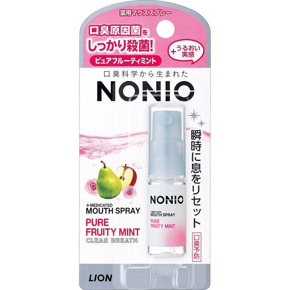 Lion Nonio Mouse Spray Pure Fruity Mint 5Ml