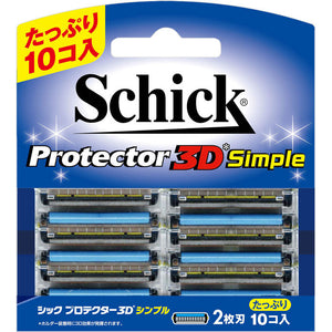 Chic Japan Protector 3D Simple Spare Blade 10 pieces