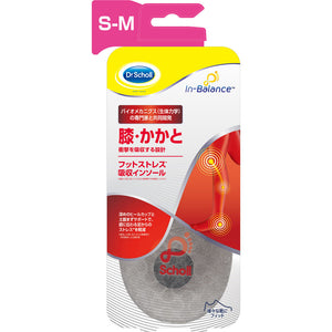 Lekit Benkeiser Japan Doctor Shoal Imbalance Foot Stress Absorption Insole Knee Heel S-M 1 pair included