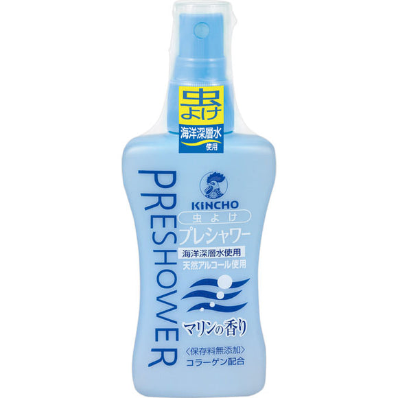 Dainihon Jochugiku KINCHO Pre-shower Skin insect repellent Marine scent No preservatives added 80 ml (quasi-drug)