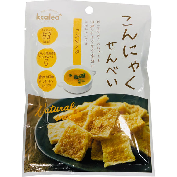 Daishin Foods Konjac Senbei Consomme Flavor 15g