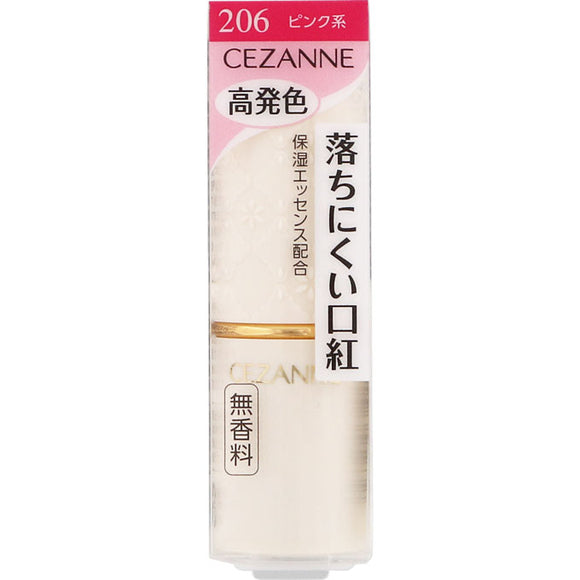 Cezanne Cosmetics Lasting Lip Color N 206 Pink