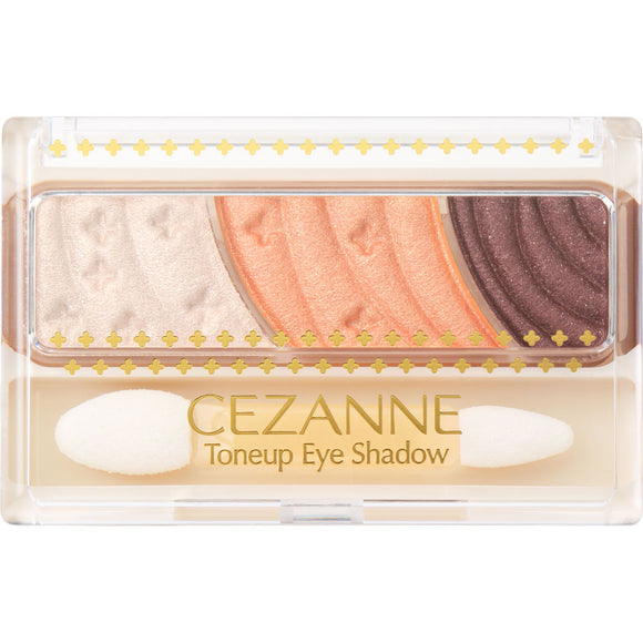 Cezanne Cosmetics Cezanne Tone Up Eyeshadow 06 Orange Cassis