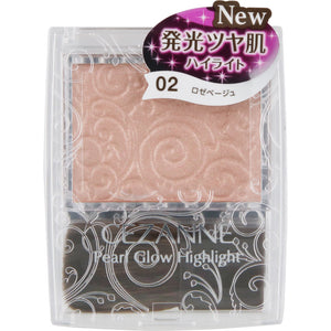 Cezanne Cosmetics Cezanne Pearl Glow Highlight 02 Rose Beige