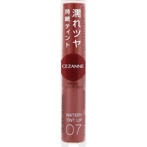 Cezanne Cosmetics Watery Tin Trip 07 Bitter Red