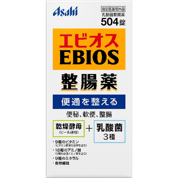 Asahi Group Foods Co., Ltd. Ebios intestinal regulator 504 tablets (quasi-drug)