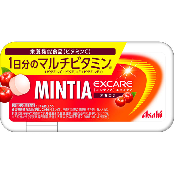 Asahi Group Foods Co., Ltd. Mintia Excare Acerola 30 tablets