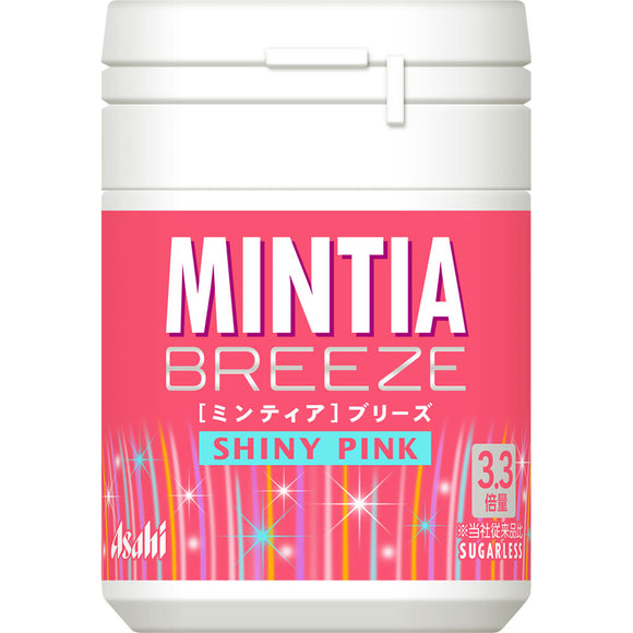 Asahi Group Foods Co., Ltd. Mintia Breeze Shiny Pink Bottle 75g