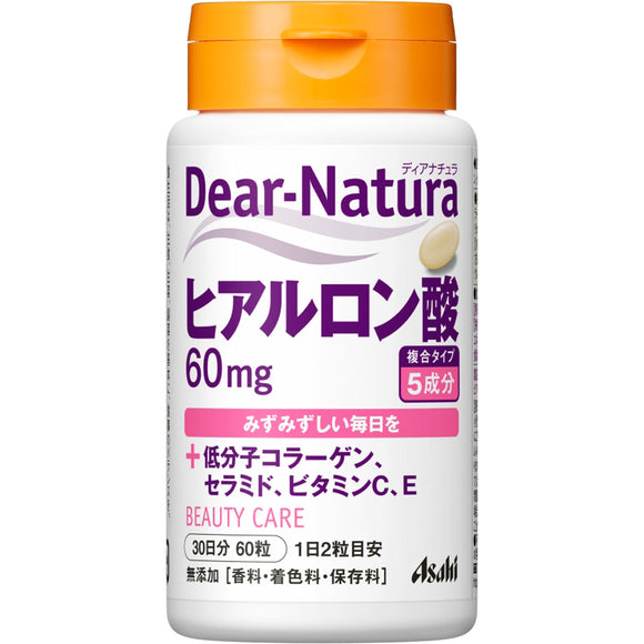 Asahi Group Foods Co., Ltd. Dear-Natura Hyaluronic Acid 60 tablets