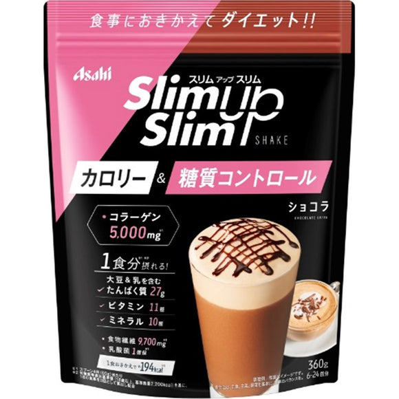 Asahi Group Foods Co., Ltd. Slim Up Slim Shake Chocolat 360g