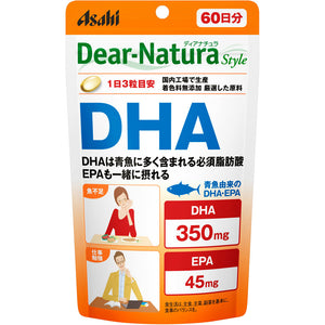 Asahi Group Foods Co., Ltd. Dear-Natura Style DHA 180 tablets (60 days worth)
