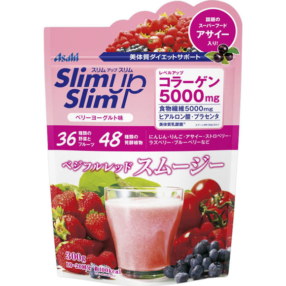 Asahi Group Foods Co., Ltd. Slim Up Slim Veggie Full Red Smoothie 300g