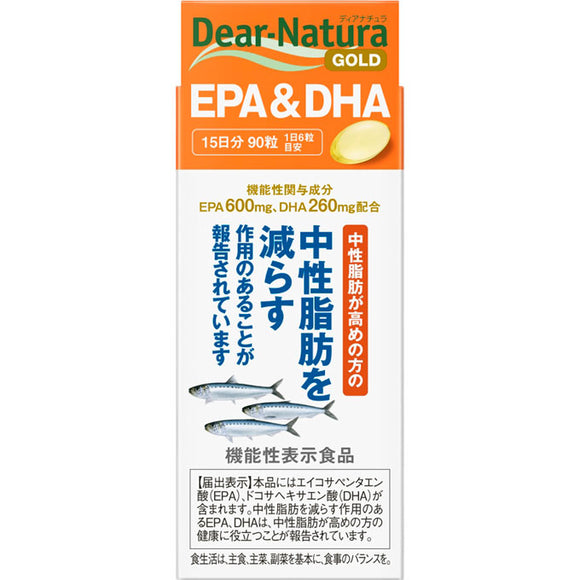 Asahi Group Foods Co., Ltd. Dear-Natura GOLD EPA & DHA 90 tablets