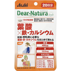 Asahi Group Foods , Dear-Natsra Style 40 folic acid x iron/calcium