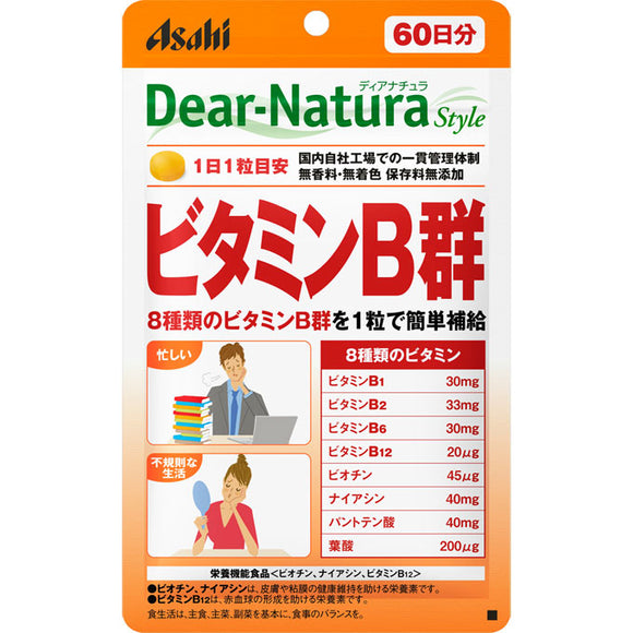 Asahi Group Foods Co., Ltd. Dear-Natura Style Vitamin B group 60 tablets