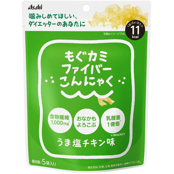 Asahi Group Foods , Reset Body Mogu Kami Fiber Konjac Horse Salt Chicken Flavor 5 bags