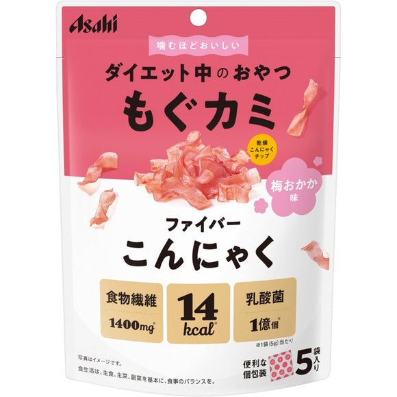 Asahi Group Foods Co., Ltd. Reset Body Mogukami Fiber Konjac Plum Katsuobushi 5 bags