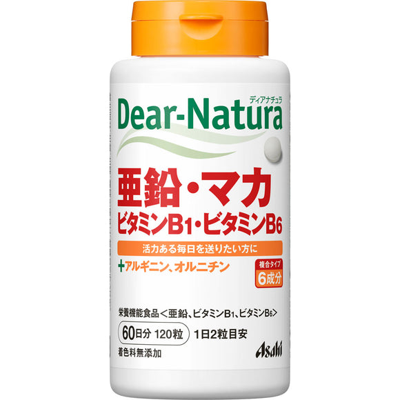 Asahi Group Foods Co., Ltd. Diana Chula Zinc, Maca, Vitamin B1, Vitamin B6 120 tablets (60 days)