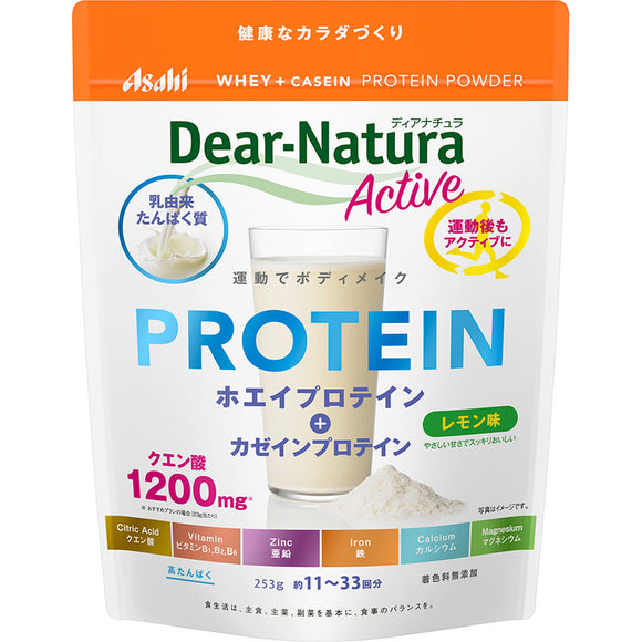 Asahi Group Foods Co., Ltd. Diana Chula DNA Whey + Casein Protein Lemon 253g