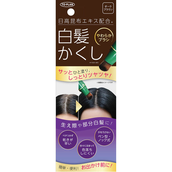 Tokyo Planning and Sales Hidaka White Hair Hiding N Dark Brown 20g