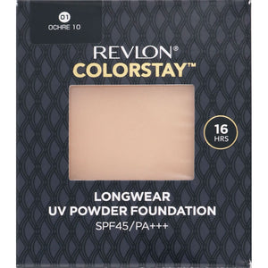 Revlon Color Stay Long Wear UV Powder Foundation 01 Ocher 10