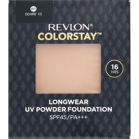 Revlon Color Stay Long Wear UV Powder Foundation 01 Ocher 10
