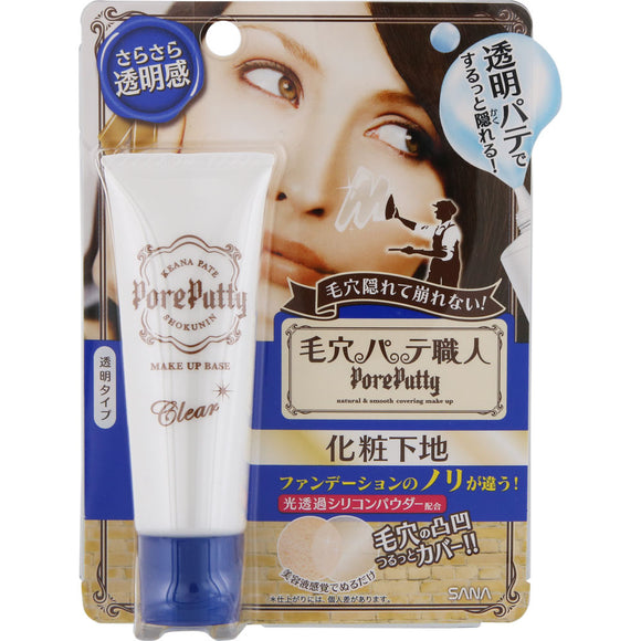 Tokiwa Yakuhin Kogyo Sana Pore Putty Artificial Makeup Base Clear 25G