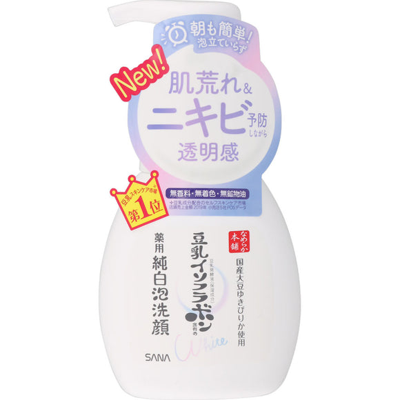 Tokiwa Pharmaceutical Co., Ltd. Smooth Honpo Medicinal foam face wash 200ml (quasi-drug)