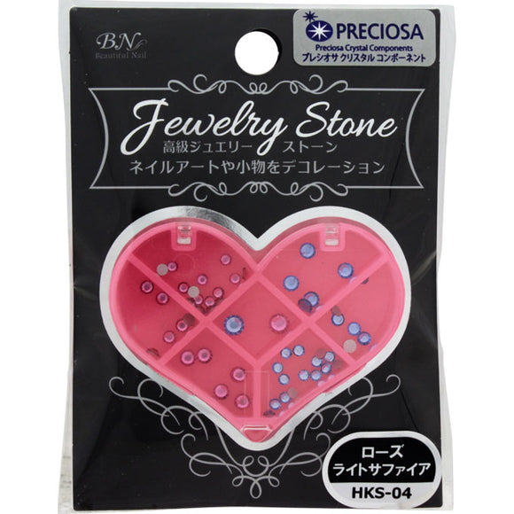 Langley Luxury Jewelery Stone Rose Light Sapphire HKS-04