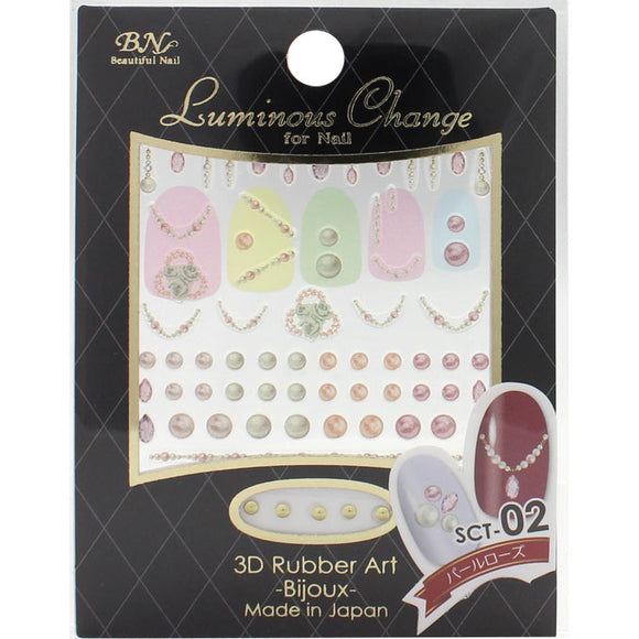 BN Luminous Change for Nail 3D Rubber Art Bijou SCT-02 SCT-02 Stone Cho