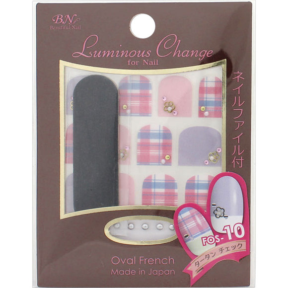 BN Luminous Change for Nail Oval French FOS-10 Ovalf