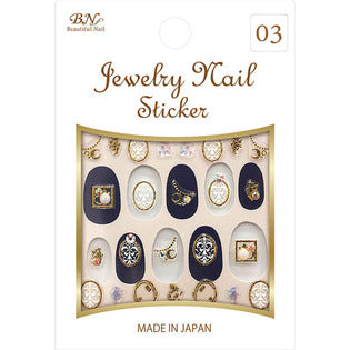 BN Jewelry Nail Sticker YZN-3 YZN-3 Jewelry