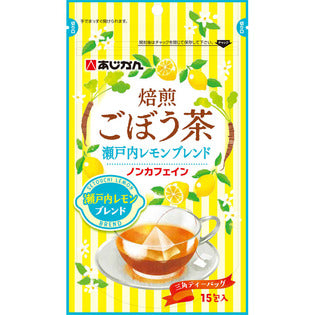 Ajikan Roasted Gobo Tea Setouchi Lemon Blend 15 Packets
