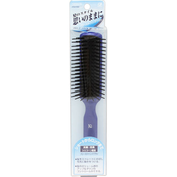 Ikemoto Brush Industry SEDUCE A. P Blow Styling Brush Blue SEN560BL