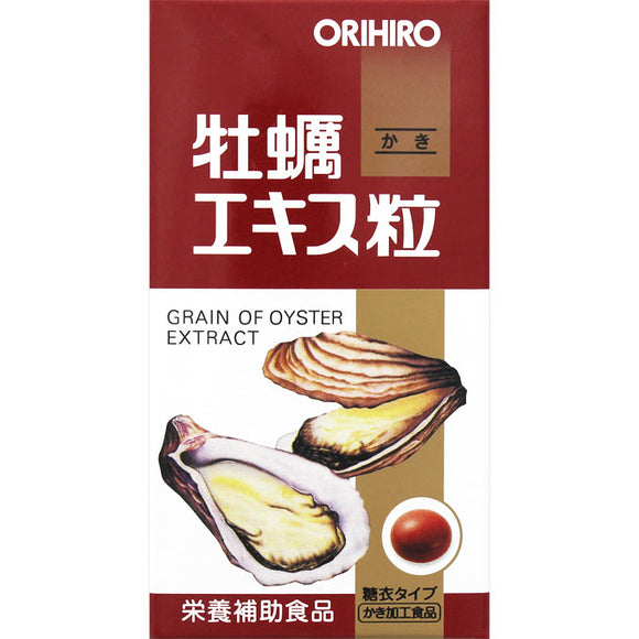 ORIHIRO oyster extract 120 caps