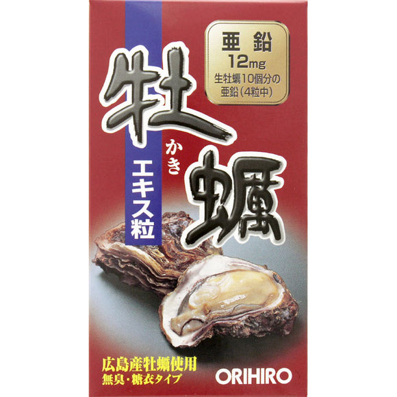Orihiro oyster extract 120 caps