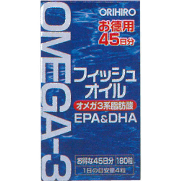 Orihiro Fish Oil 180 tablets