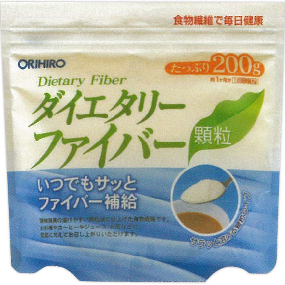 ORIHIRO Dietary Fiber Granules 200g