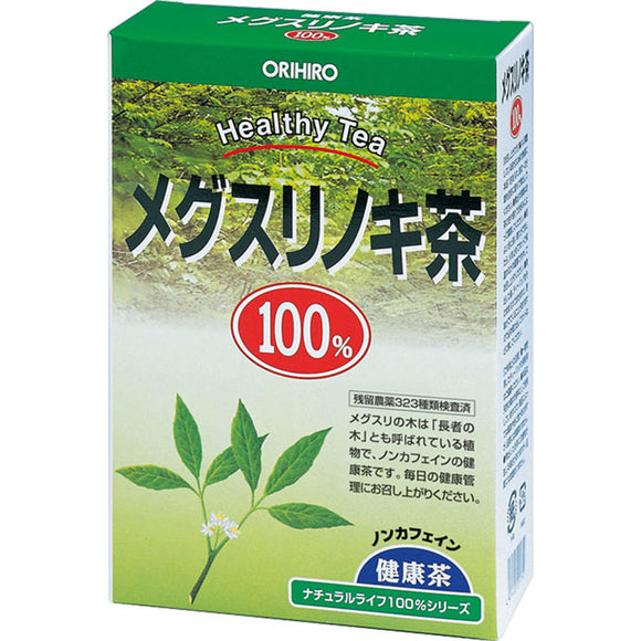 Orihiro NL Tea 100% Megusurinoki Tea 25 Packets