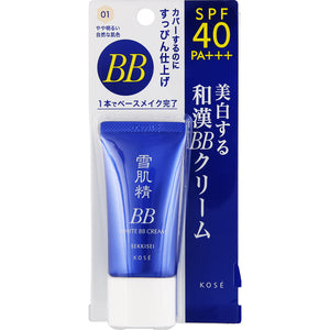 Kose Sekkisei White Bb Cream 01 Slightly Bright Natural Skin Color 30G