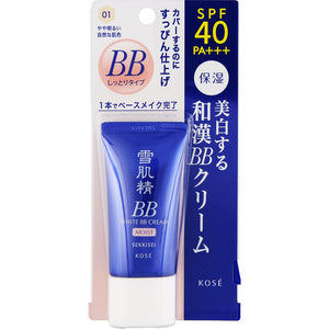 Kose Sekkisei White Bb Cream Moist 01 A Slightly Bright Natural Skin Color 30G