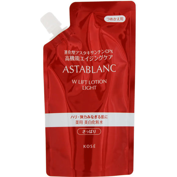 Kose Asta Blanc W Lift Lotion Refreshing Refill 130Ml