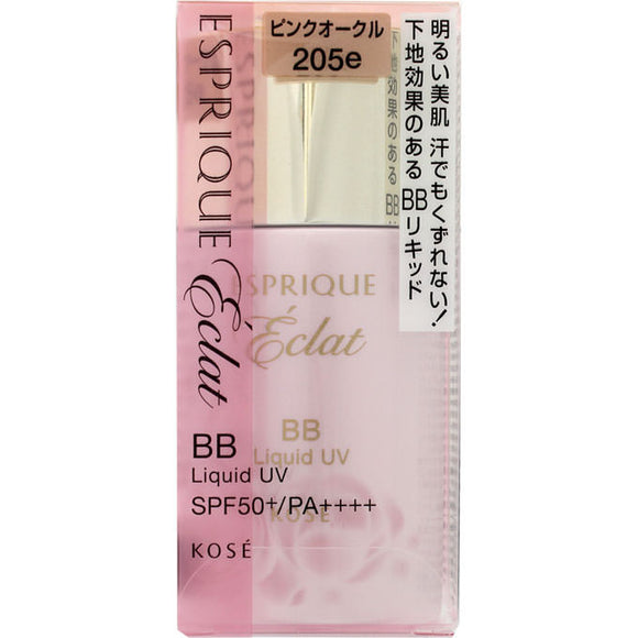 Kose Espreque Eclat brightness lasting BB liquid UV PO205e pink ocher 30g