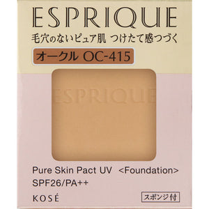 Kose Esplique Pure Skin Pact Uv Oc-415 Ocher 9.3G