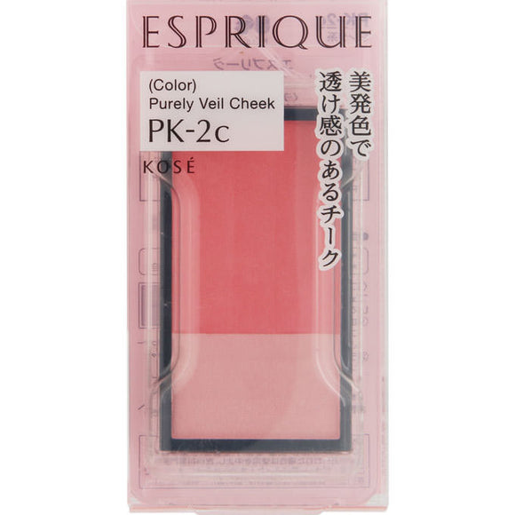 Kose Esplique Pure Bale Cheek Pk2 (Bright Coral Pink) 3.3G