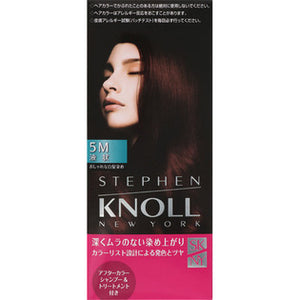 Kose Stephen Knoll Color Couture Liquid Hair Color 5M Deep Maron Brown (Quasi-drug)